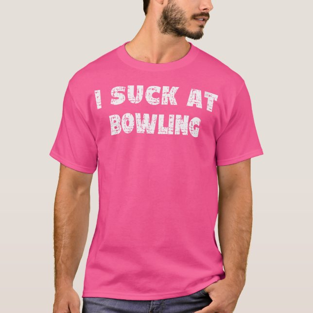Camiseta Wo Hilarious Eu Cheiro Na Citação De Boliche Bowle (Frente)