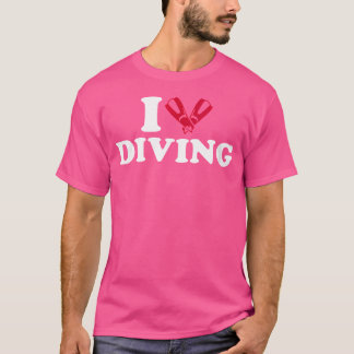 Camiseta Wo I Love Diving