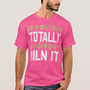 Camiseta Wo Kiln Ceramics Pote Para Artistas Cerâmicos Da C