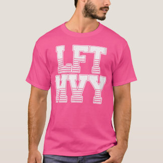 Camiseta Wo Lft Hvy Levanta Barbell Gym Wo