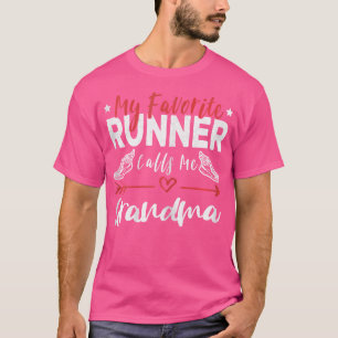 Camiseta Wo Meu Corredor Favorito Me Chama de Vovó Corredor