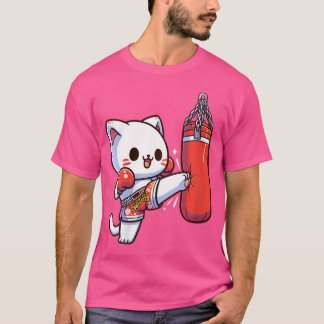 Camiseta Wo Muay Thai Cat Tailandês Boxing Para Muay Thai K