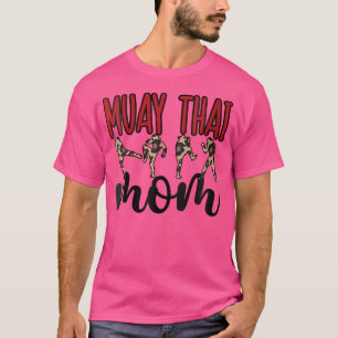 Camiseta Wo Muay Thai Mãe De Um Muay Tailandês Combatendo M
