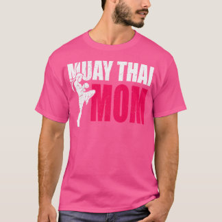 Camiseta Wo Muay Thai Mãe Mulheres Boxe Kickboxing Mma Muay