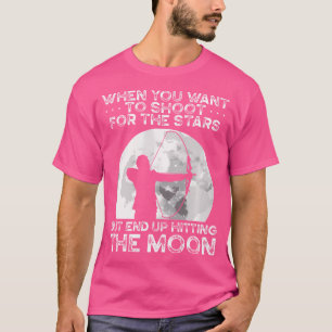 Camiseta Wo Quando Você Quer Atirar Para O Stars Archery Ba