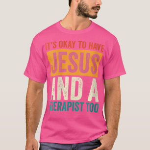 Camiseta Wo Saúde Mental Está Tudo Bem Ter Jesus E Um