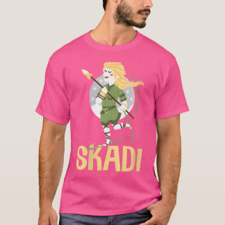 Camiseta Wo Skadi Norse Giantess Goddese Da Neve Winter Hun