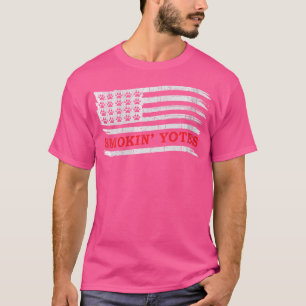 Camiseta Wo Smokin Yotes American Flag Coyote Hunting Yote
