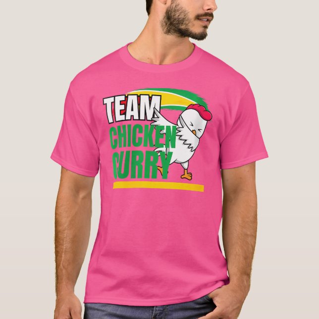 Camiseta Wo Team Galinha Curry Guyana E Trinidad Patrioti (Frente)