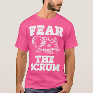 Camiseta Wo Teme O Jogador De Rugby Scrum