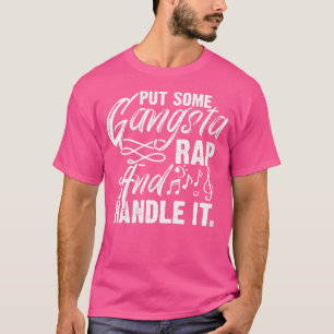 Camiseta Wo Trap Music Rapper Colocou Um Rap Gangsta