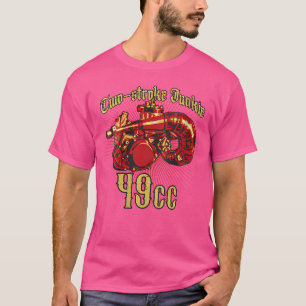 Camiseta Wo Two-Stroke Junkie 49Cc Motocicletas