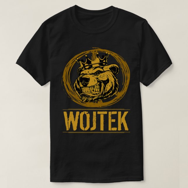 Camiseta Wojtek Hero Bear Cabo Wojtek (Frente do Design)