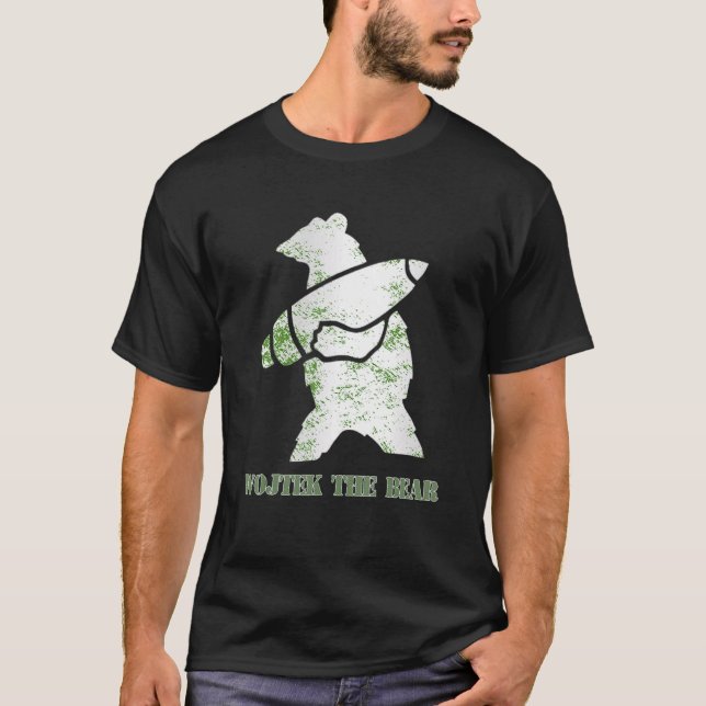 Camiseta Wojtek O Urso Polonês Wojtek 1 (Frente)