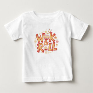 Camiseta Wok & Roll Dim Sum Asian Cuisine Vintage Retro Foo
