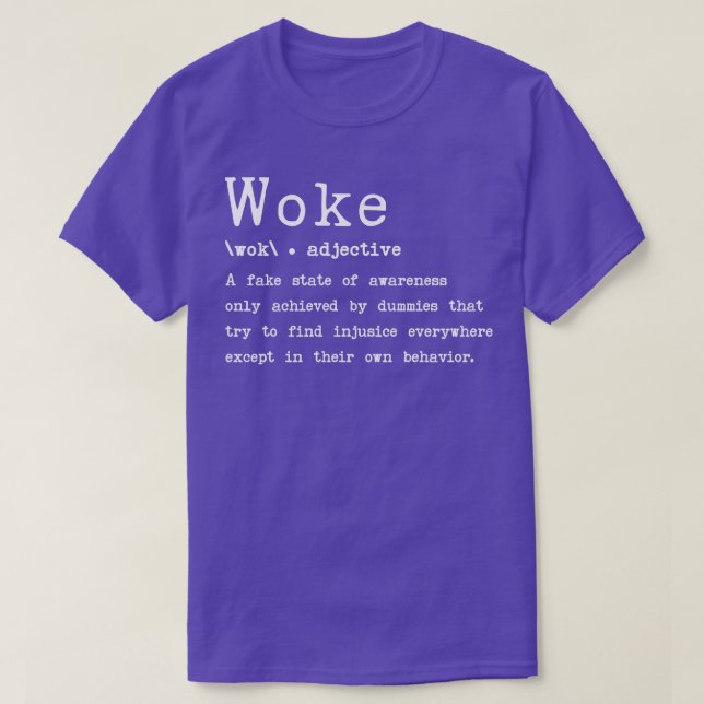 Camiseta Woke Significa 12 (Frente do Design)