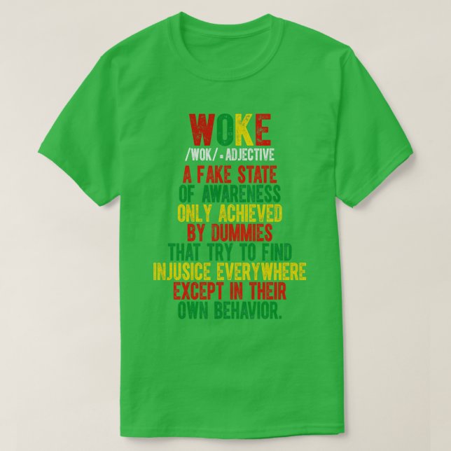 Camiseta Woke Significando 5 (Frente do Design)