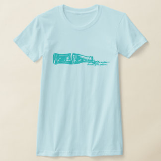 Camiseta Woke Soda Bottle Series: Azul de Casa