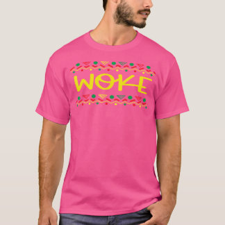 Camiseta Woke Tshirt Black History Shirt Hip Hop Tee