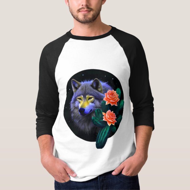 Camiseta Wolf21: (Frente)