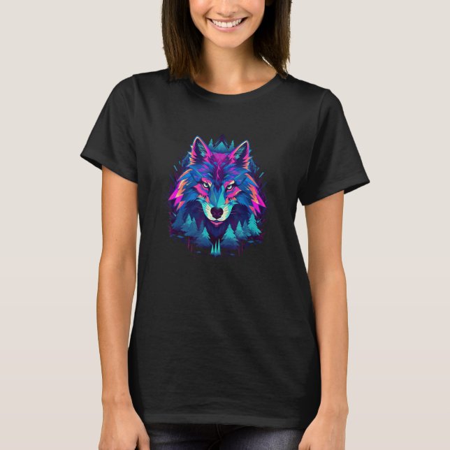 Camiseta Wolf And Wolves Men Women Kids 3 (Frente)