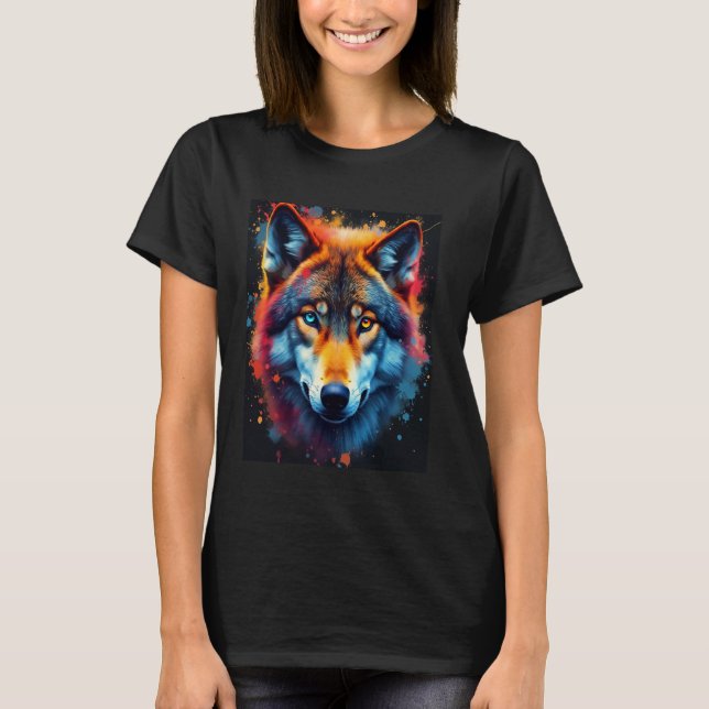 Camiseta Wolf art (Frente)