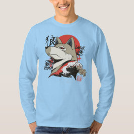 Camiseta Wolf - Arte Japonesa