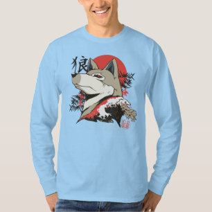 Camiseta Wolf - Arte Japonesa