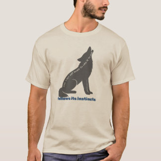 Camiseta wolf artwork
