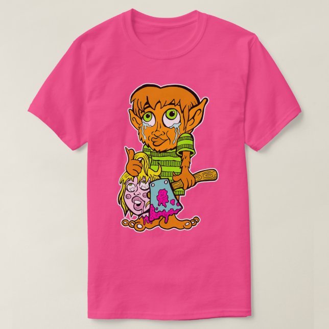 Camiseta Wolf Boy Killer Classic TSirt (Frente do Design)