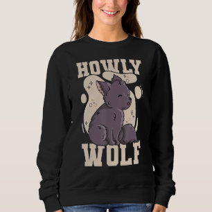 Camiseta Wolf Citação De Howly Para Um Especialista Em Lobo