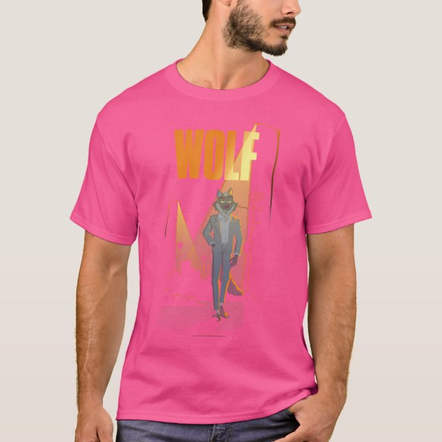 Camiseta Wolf City Street Light (Frente)