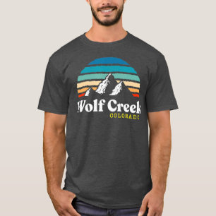 Camiseta Wolf Creek ColoradoSki Resort 1980s Retro
