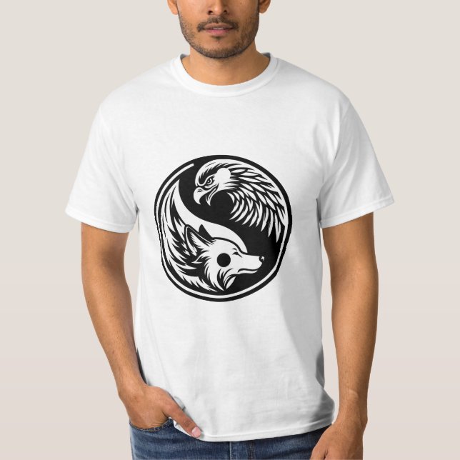 CAMISETA WOLF E EAGLE (Frente)