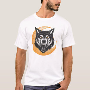 Camiseta Wolf e Moon