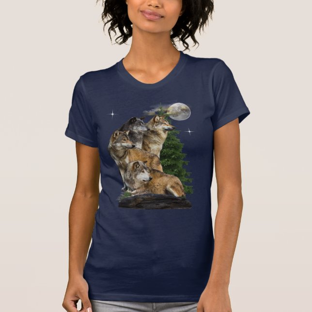 Camiseta Wolf e Moon (Frente)