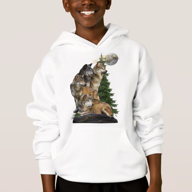 Camiseta Wolf e Moon (Frente)