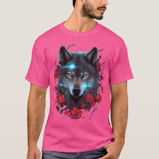 Camiseta Wolf E Rosa Lightning
