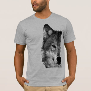 Camiseta Wolf Eye Trabalho de arte