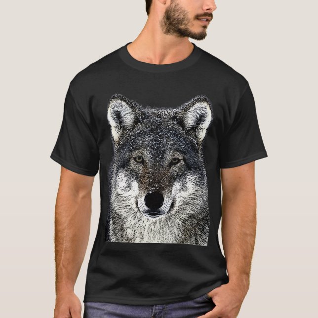 Camiseta Wolf Eyes (Frente)