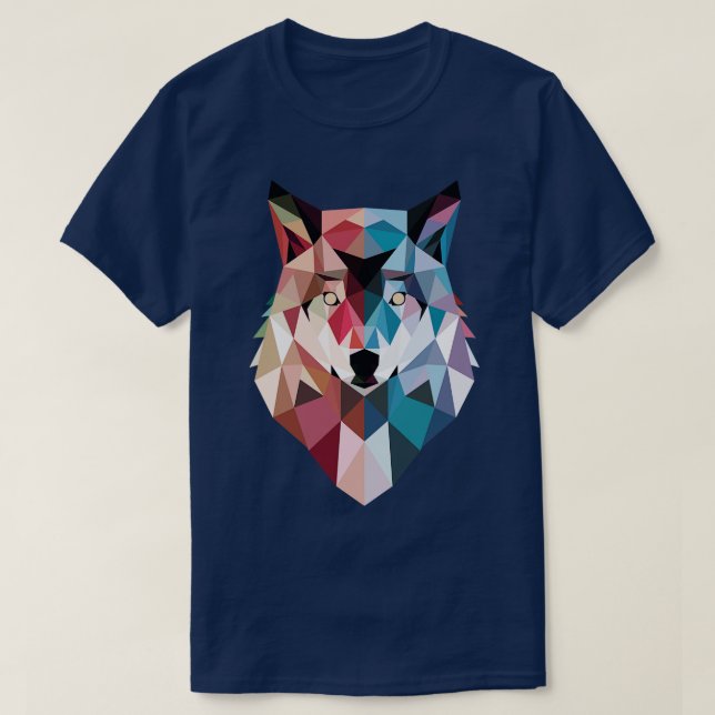 Camiseta Wolf GeoWolf (Frente do Design)