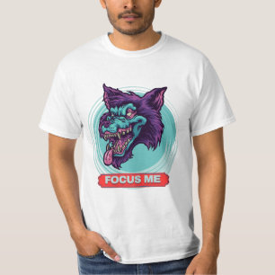 Camiseta Wolf Head design
