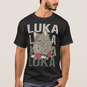 Camiseta Wolf Head - Luka Name