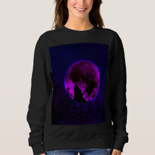 CAMISETA WOLF HOWLING MOON MAGENTA