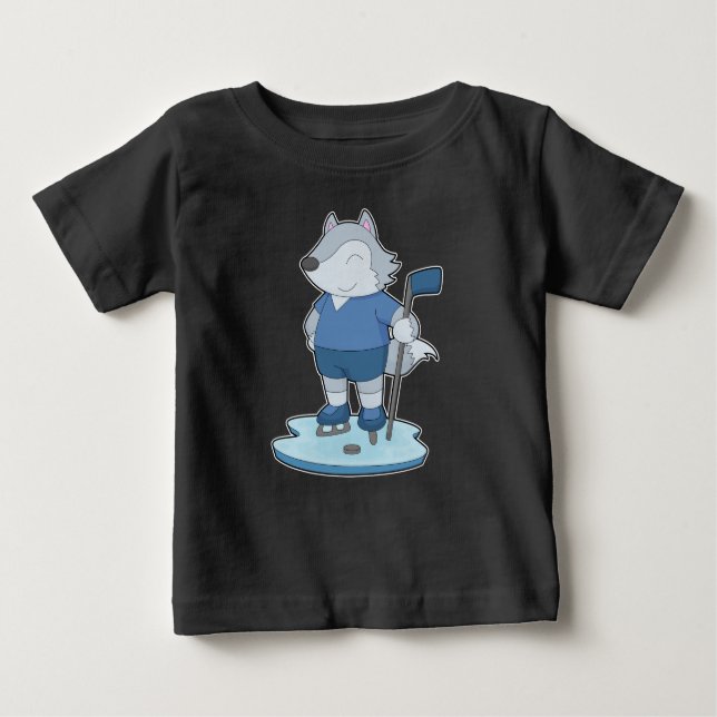 Camiseta Wolf Ice Hockey Hockey stick (Frente)
