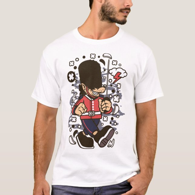 Camiseta Wolf london guarda (Frente)
