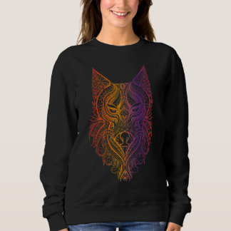Camiseta Wolf Love Wolves Tribal Tattoo Wolf 1
