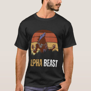 Camiseta Wolf Meme Betas W do Besta Alfa Forte e Confiante