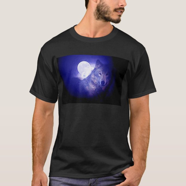Camiseta Wolf & Moon (Frente)