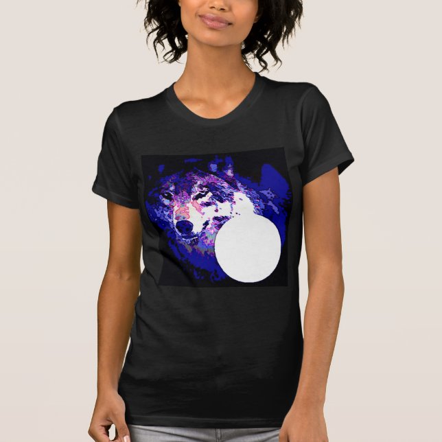 Camiseta Wolf & Moon (Frente)
